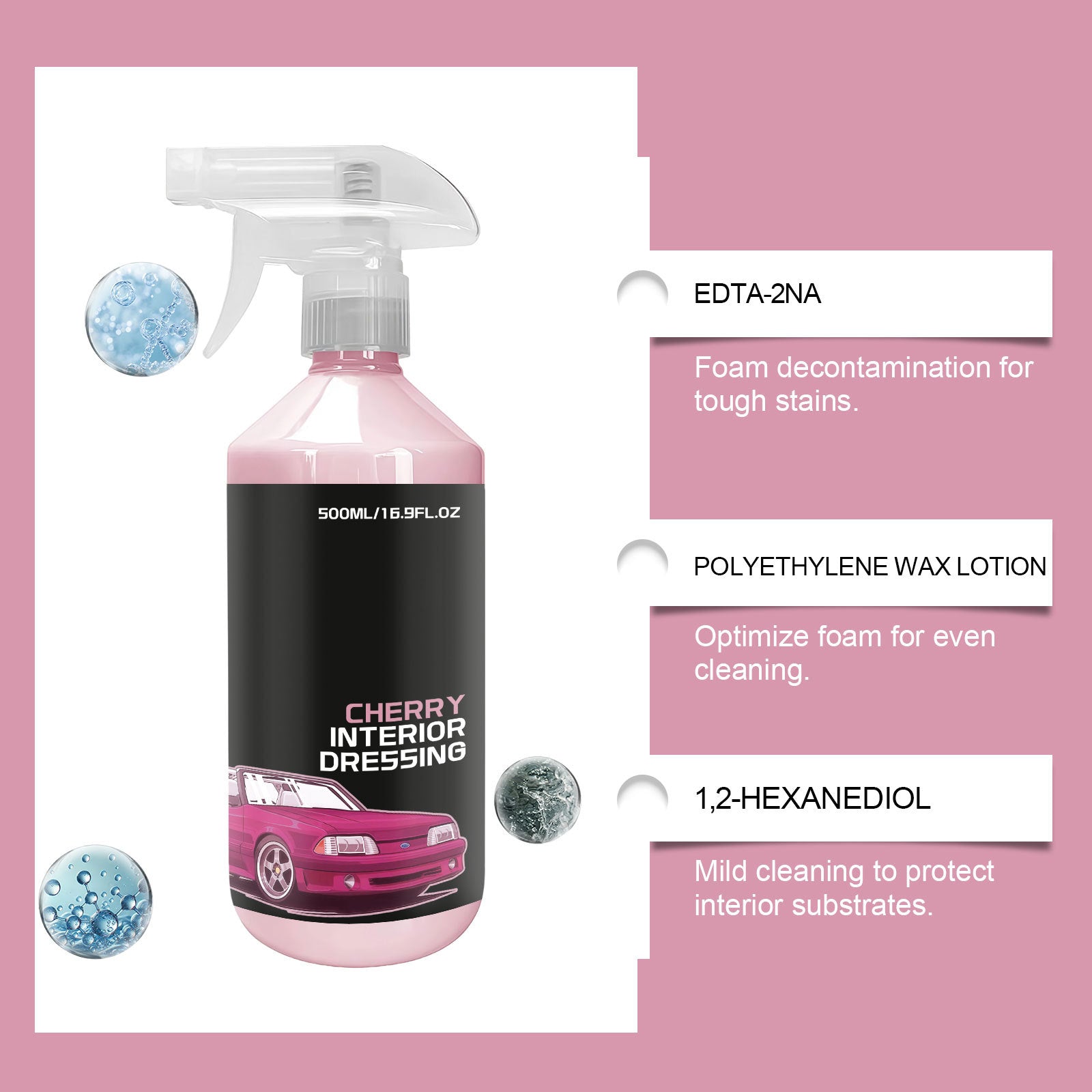 Multi-Surface Car Interior Cleaning Spray