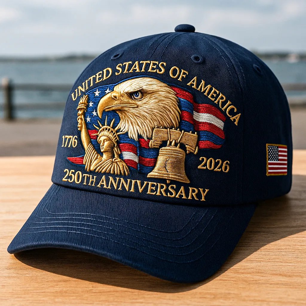 🔥Last Day 49% OFF - Eagle & Liberty – United States 250th Anniversary Hat✨(Breathable & Lightweight Comfort & Unisex Fit)