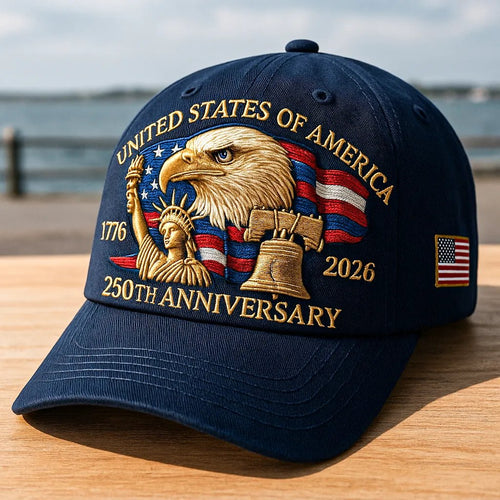 🔥Last Day 49% OFF - Eagle & Liberty – United States 250th Anniversary Hat✨(Breathable & Lightweight Comfort & Unisex Fit)