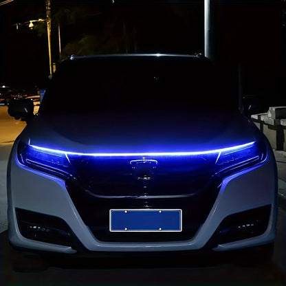 🔥🚗Dynamic Scan HoodBeam Kit- 49% OFF! Light up your hood with hypnotic smooth scanning effects! ✨🚗