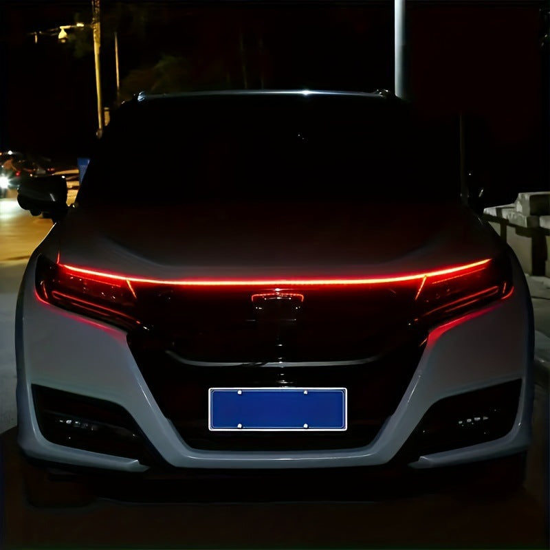 🔥🚗Dynamic Scan HoodBeam Kit- 49% OFF! Light up your hood with hypnotic smooth scanning effects! ✨🚗