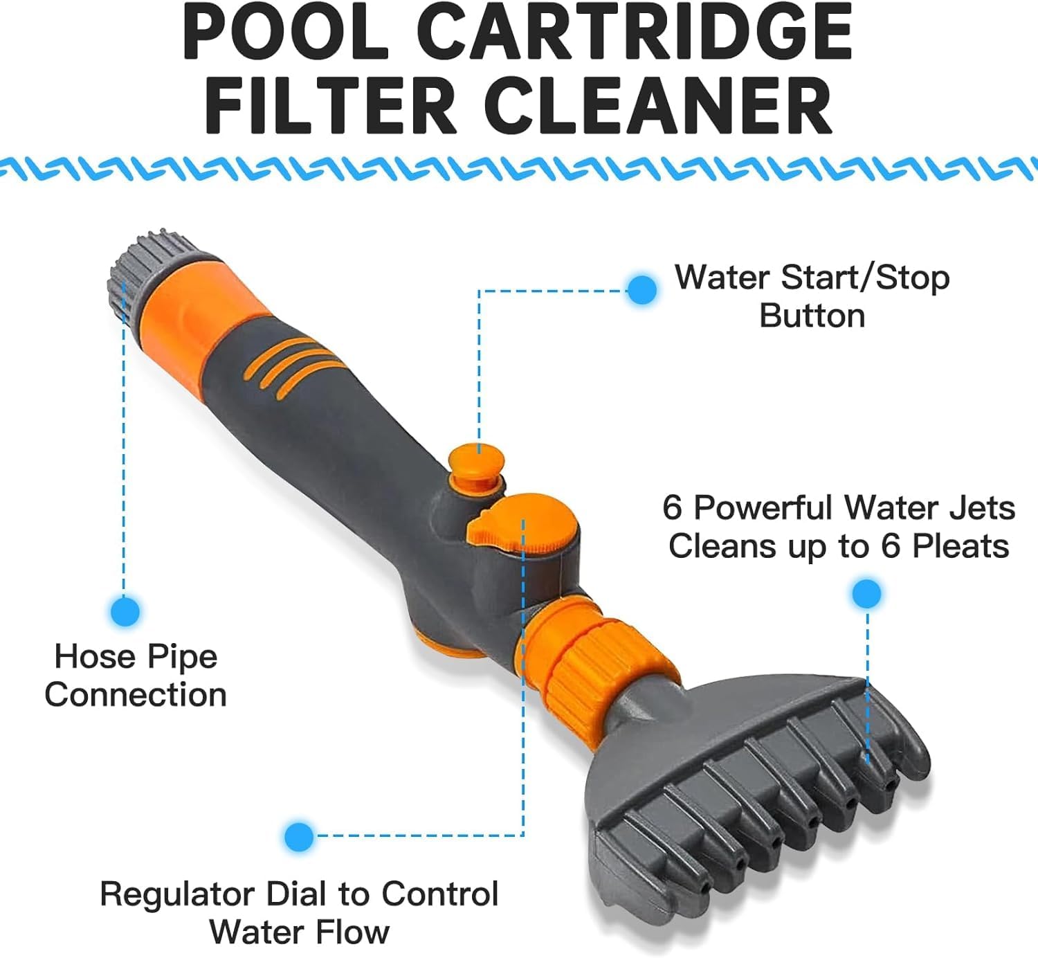 Premium Pool Filter Cartridge Cleaner