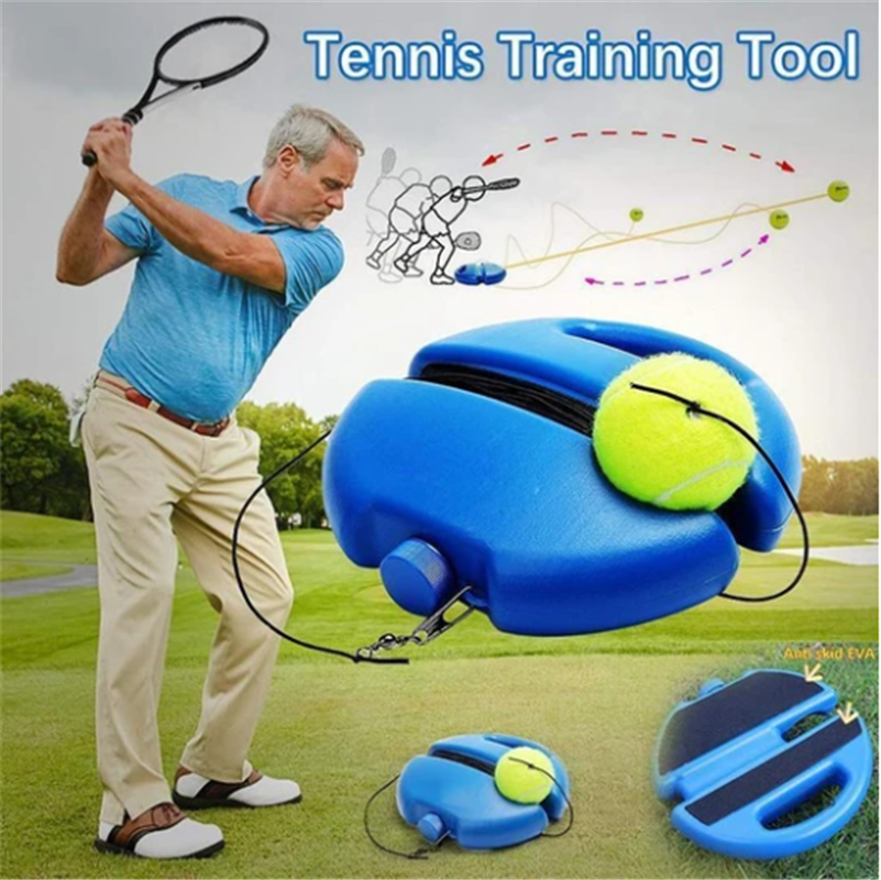 🎾 50% OFF NOW! 🏃 KIT Tennis Trainer – Self-study tool, adjustable height & stable base – improves your swing and accuracy anywhere 💪