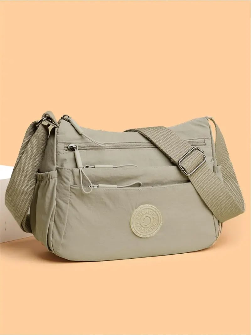 Women's Multi-Zip Crossbody Bag