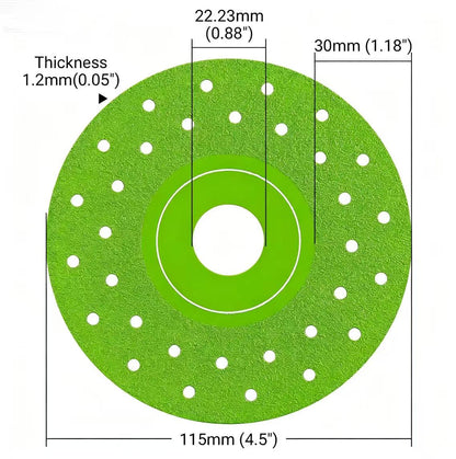 ⚙️Professional 4.5" Ultra-Thin Diamond Precision Grinding Discs