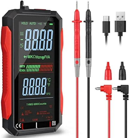 🧰Fully Automatic True RMS (TRMS) 6000 Count Digital Voltmeter