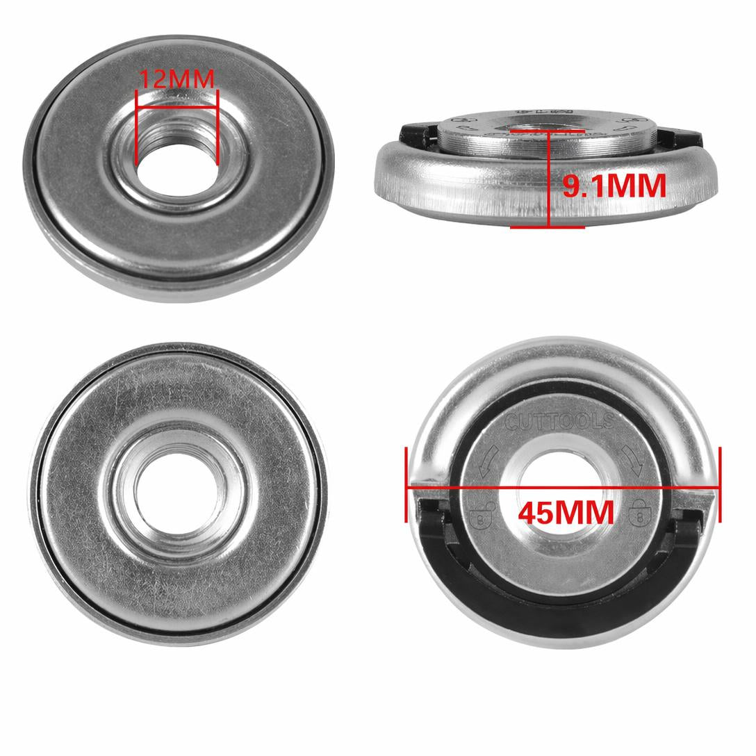 Angle Grinding Tool Flange Nut🔧, 1 SET(2 PCS)