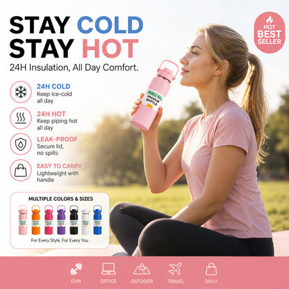 💥Limited Time 49% Off! ❄️Portable heat preservation you can hold! 🔥Premium Stainless Steel Insulated Tumbler