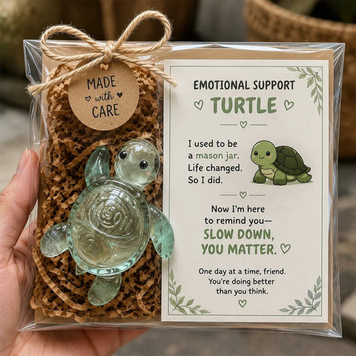 🐢 Original Recycled Glass Support Turtle