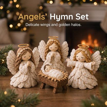 ✨ Bring the Story of Christmas to Life: DIY Patchwork Nativity Scene Sewing Kit✝️