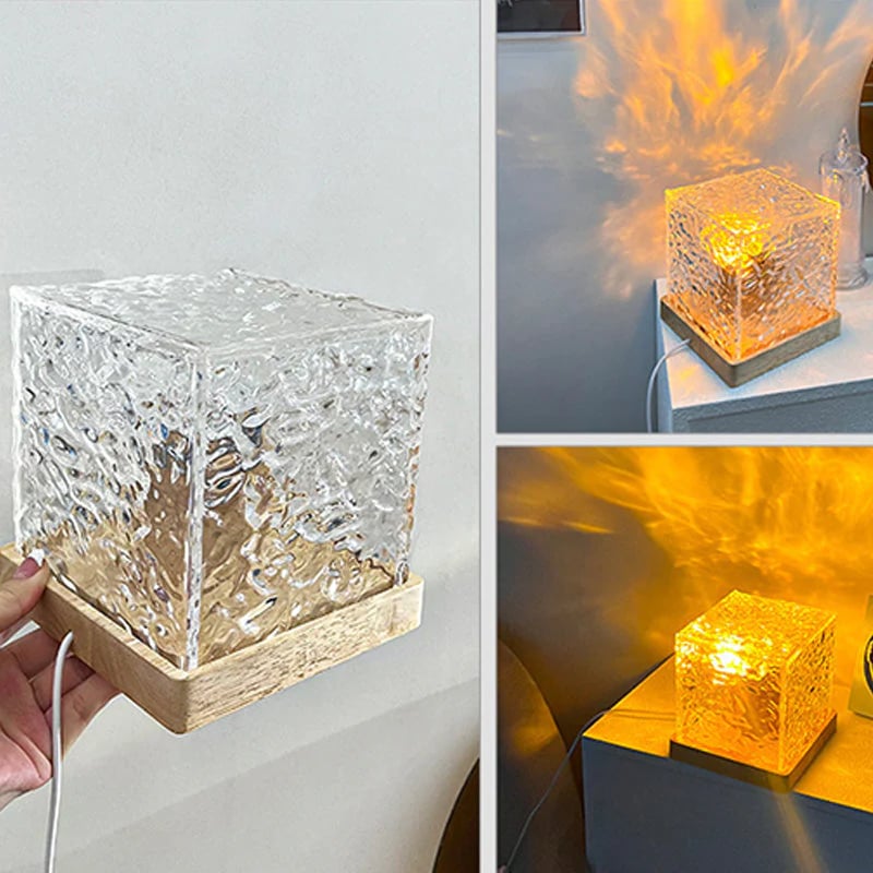 🌊✨Dynamic Water Ripple LED Ambient Light