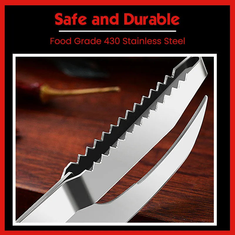 ✨Buy More Save More✨Stainless Steel 3 In 1 Fish Maw Knife 🔪🐟