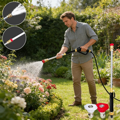 🔥LAST DAY 50% OFF - Jet Nozzle Power Washer for Garden Hose