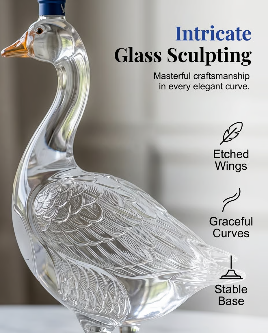 30th Anniversary 3D Sculpted Vodka Bottle（What you see is what you get）