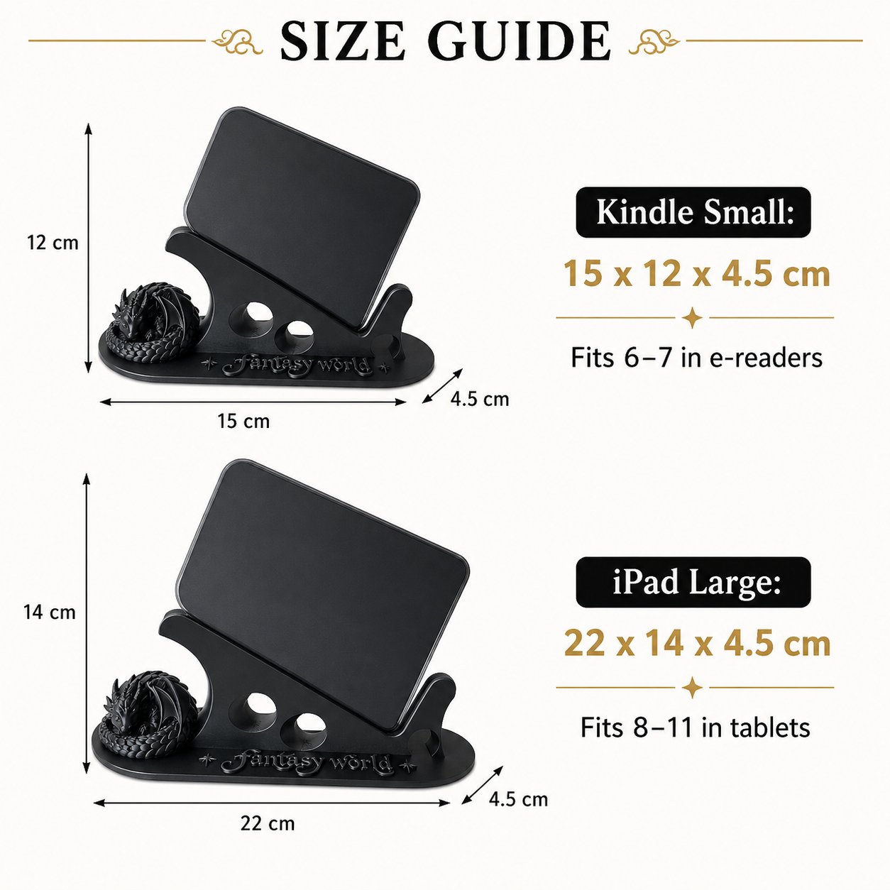 🔥Last Day 50% OFF - 🐉Sleeping Dragon Kindle Bed Stand