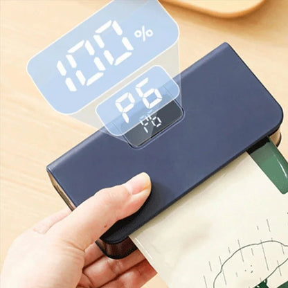 🥳2026 HOT SALE🥳💞Rechargeable Bag Sealer – No batteries needed, USB-C charging. Magnetic back for fridge storage. 6 heat settings for any bag. Keeps food fresh longer. 🧊✨