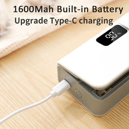 🥳2026 HOT SALE🥳💞Rechargeable Bag Sealer – No batteries needed, USB-C charging. Magnetic back for fridge storage. 6 heat settings for any bag. Keeps food fresh longer. 🧊✨