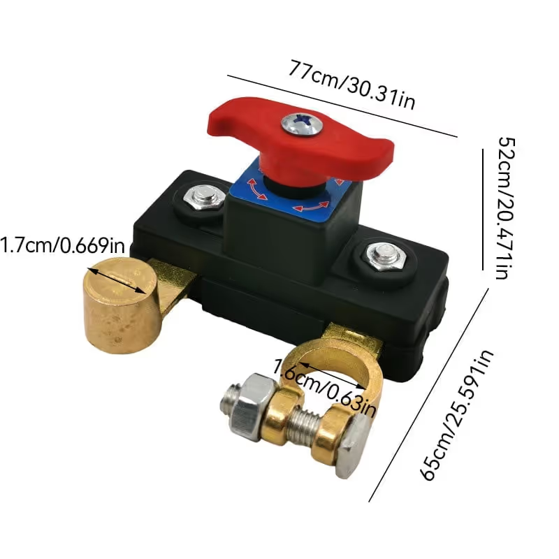 vehicle universal battery isolator leak prevention m