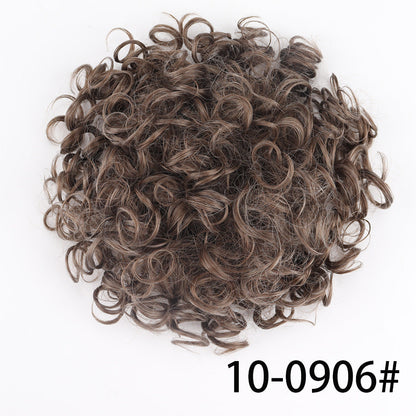 🎁2026 New Arrivals 48% OFF💥Short, curly hairpiece – Chignon with elastic drawstring