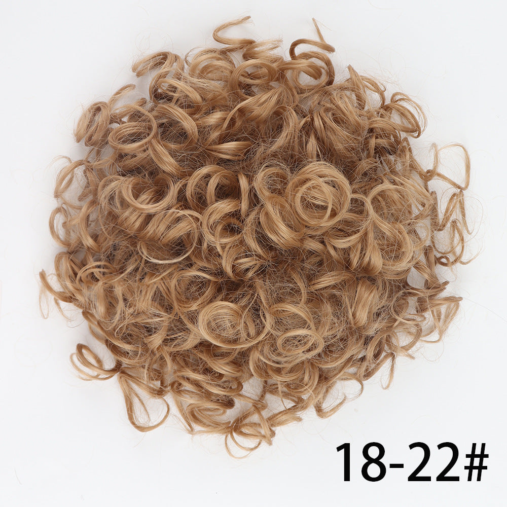 🎁2026 New Arrivals 48% OFF💥Short, curly hairpiece – Chignon with elastic drawstring