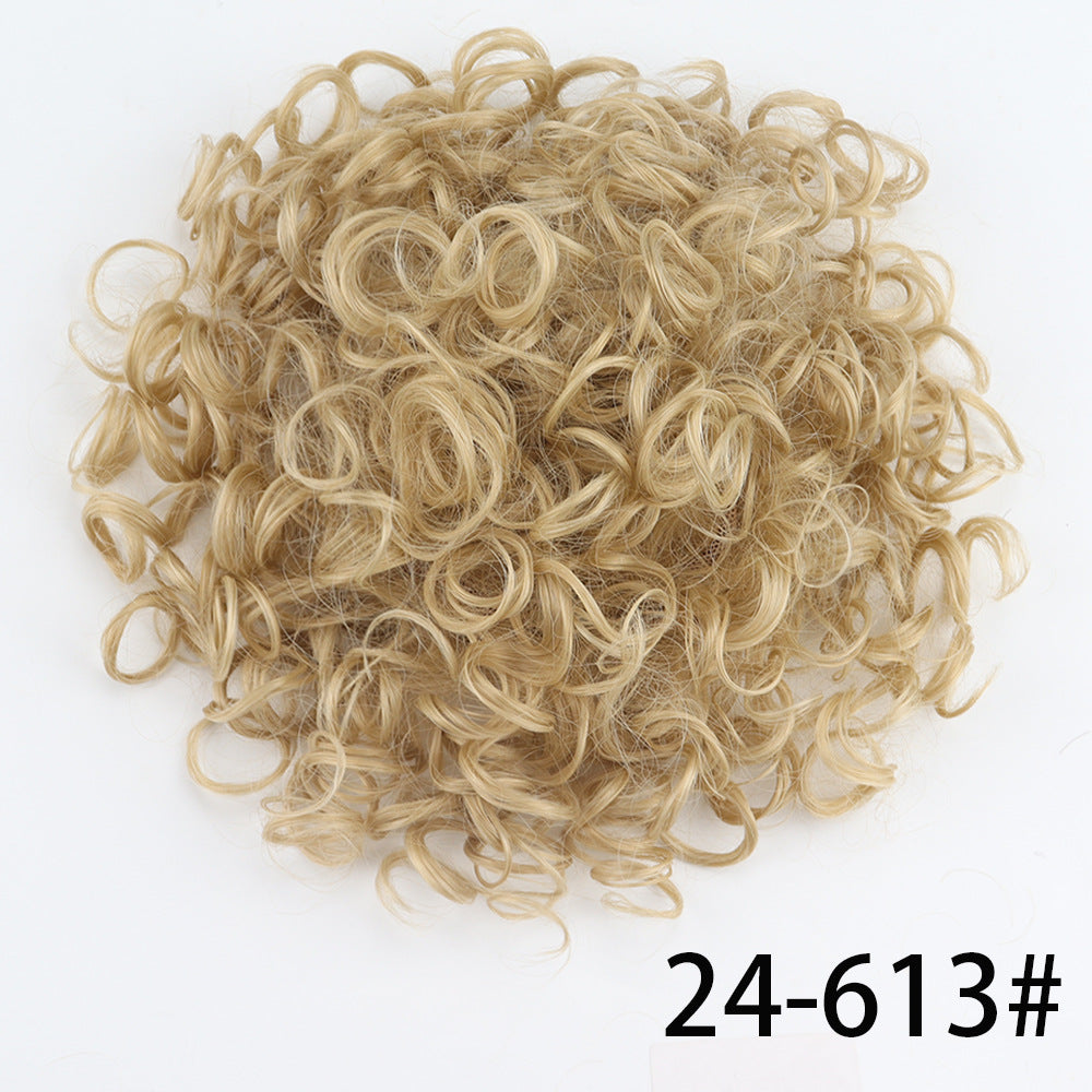 🎁2026 New Arrivals 48% OFF💥Short, curly hairpiece – Chignon with elastic drawstring
