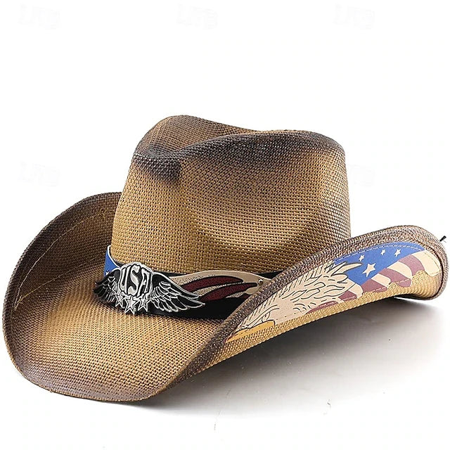America 250th Patriot Cowboy Hat - Celebrate America's 250th Anniversary With Strength, Freedom & Pride