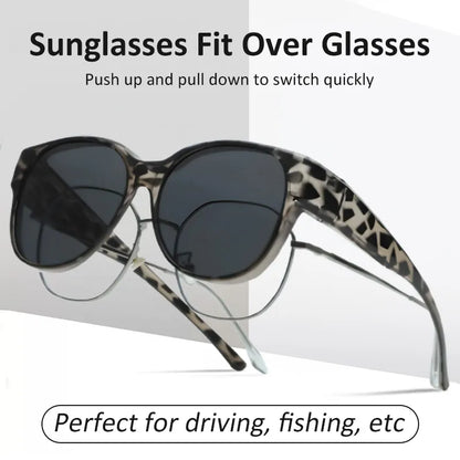 🎉😎2026 New Polarized UV400 Protection Trendy Round Cat-eye Sunglasses 🕶️