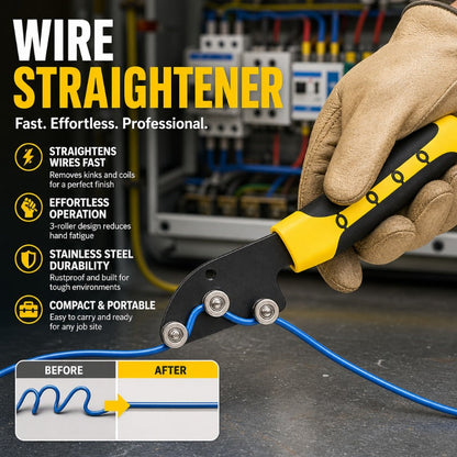 Effortless Wire Straightener