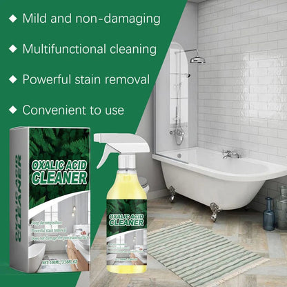 🥳2026 HOT SALE🥳💞50K+ SOLD!💥🔬 【CLEARANCE!】Molecular-Level Cleaning Tech! Oxalic Acid Bathroom Cleaner Dissolves Rust & Limescale 78% OFF🚽✨