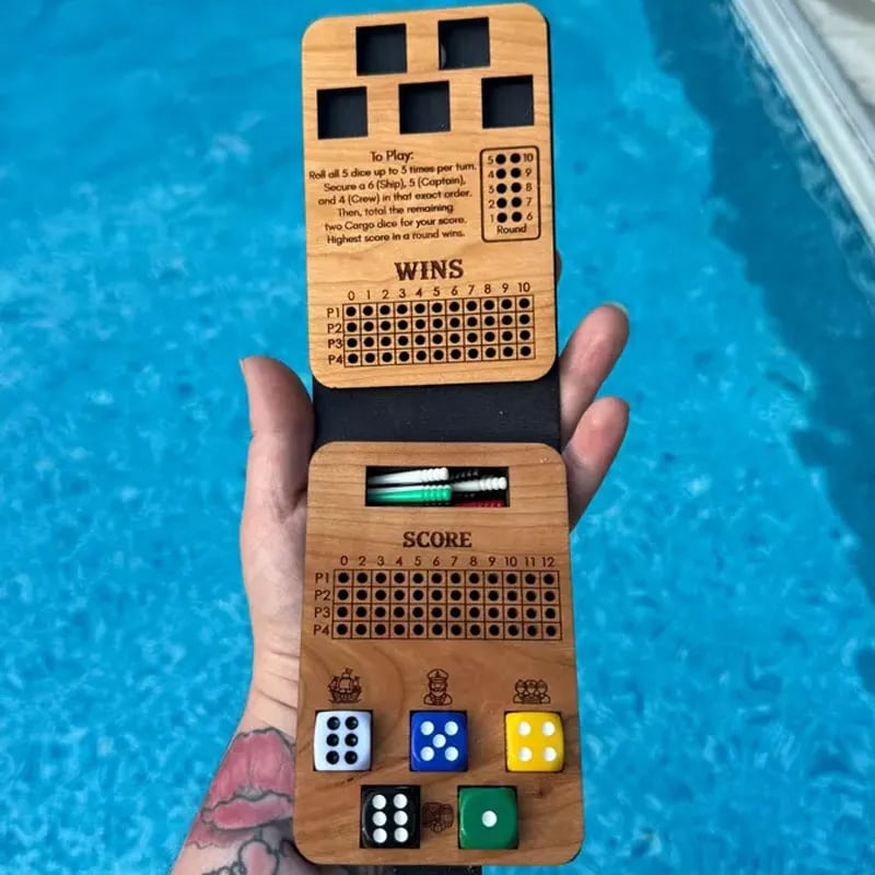 🎉Ship, Captain, Crew Travel Dice Game