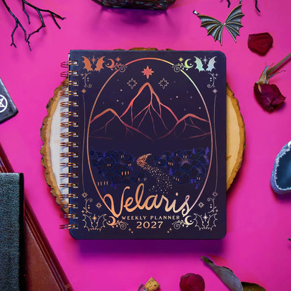 🌙 A Court of Thorns and Roses: Velaris 2027 Weekly Planner ✨ Officially Licensed Fantasy Organizer
