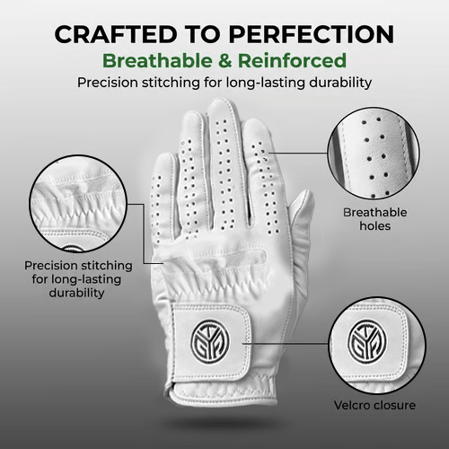 🎁🔥Golf Glove, Lead Hand Specific Grip with Adjustable Closure, Precision Sizing