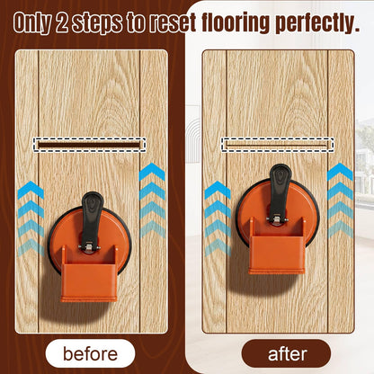Heavy Duty Floor Gap Fixer Tools with Suction Cup & 5 Non-Slip Pads