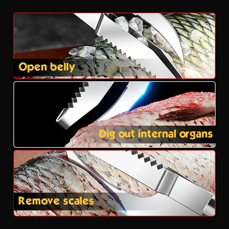 ✨Buy More Save More✨Stainless Steel 3 In 1 Fish Maw Knife 🔪🐟