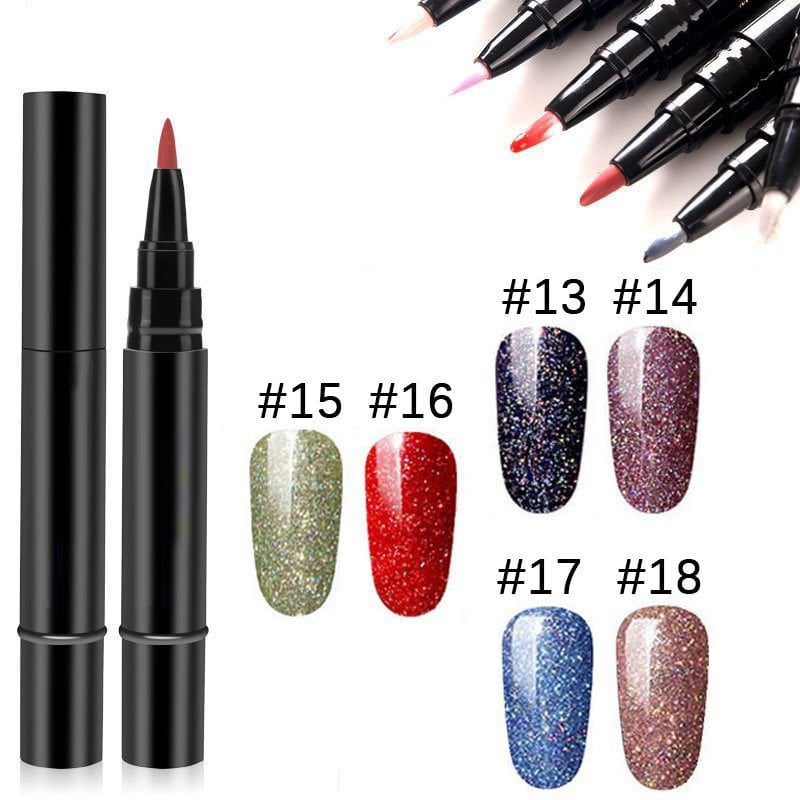 💅 Limited Time Buy 1 Get 1 Free ! ✨One Step Nail Gel Pen🎨Free handheld mini UV nail lamp💡