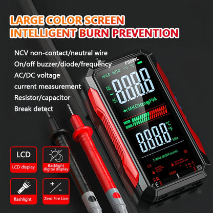 🧰Fully Automatic True RMS (TRMS) 6000 Count Digital Voltmeter