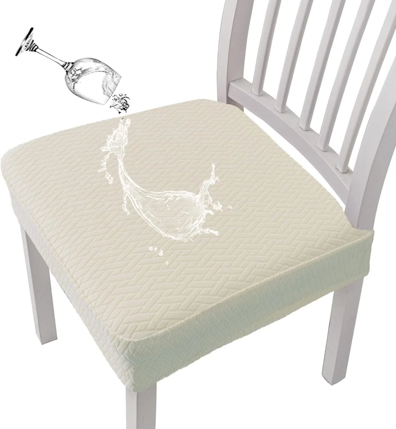 🎅🔥 Waterproof Jacquard Chair Covers! Durable, Stylish & Easy-Clean 🪑✨