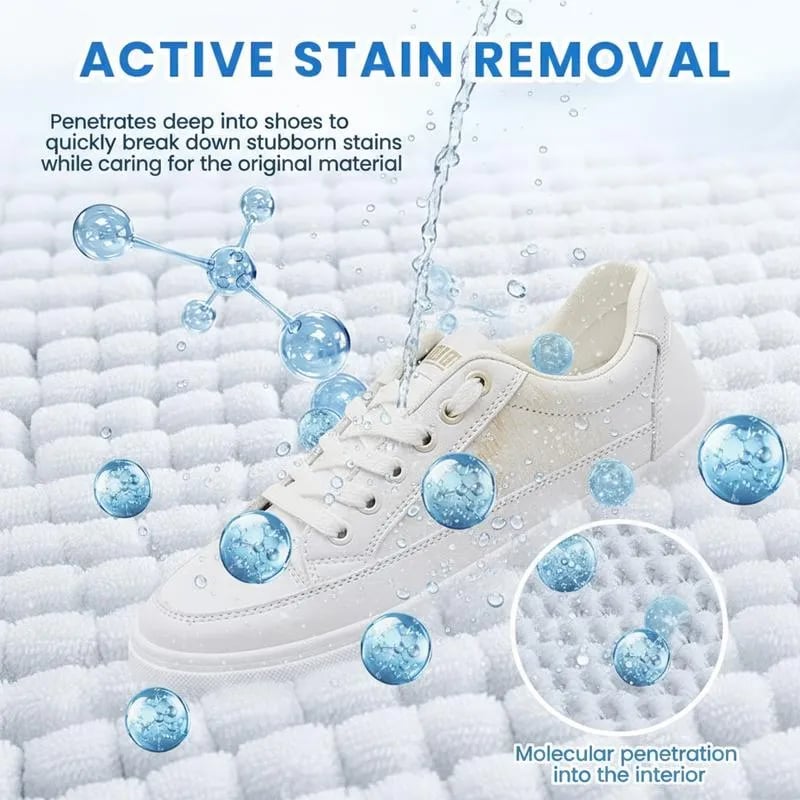 🔥HOT SALE🔥🎁Waterless cleaning cream for white shoes with sponge