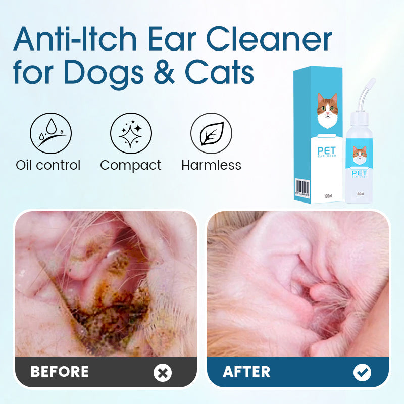 🎁💥LAST DAY SPECIAL PRICE!-￡7.99!! 🐶🐱 Ear cleaner, Relieves itching in dogs & cats