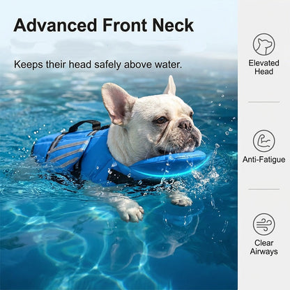 🥳2026 HOT SALE🥳💞50K+ SOLD!🐕👼 49% OFF! Reflective Angel Wing Dog Life Jacket – High‑buoyancy, quick‑rescue handle & breathable mesh. Reflective strips for evening swims. Safe & adorable! 🌊✨