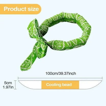 📢📢BUY 1 GET 1 FREE !! ⏰Summer Pet Cooling Collar Wrap