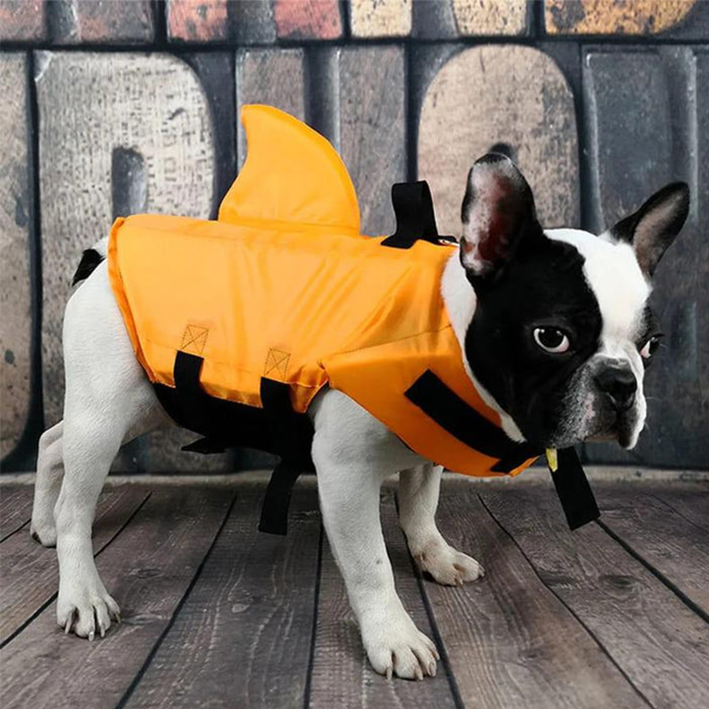 📢📢40% OFF !! ⏰ Adjustable Shark-Shaped Dog Life Vest – Your Pup Will Look Fin-Tastic! | Safety Float + Cute Design