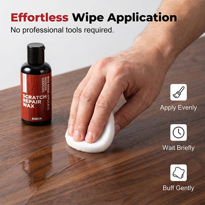 🥳2026 HOT SALE🪵🔧 Scratch Repair Wax – Instantly fills scratches & scuffs on wood floors & furniture. Restores natural grain, no need to replace! 💰✨
