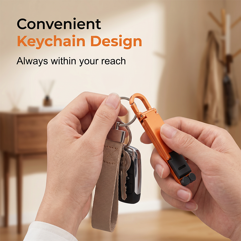 🔥HOT SALE 50% OFF🎁📱Mini Aluminum Phone Stand Keychain Foldable Desktop Holder – Small Gadget, Big Convenience✨