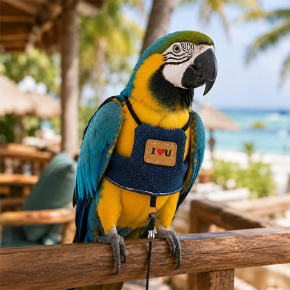 💖Breathable Pet Bird Harness Vest☁️