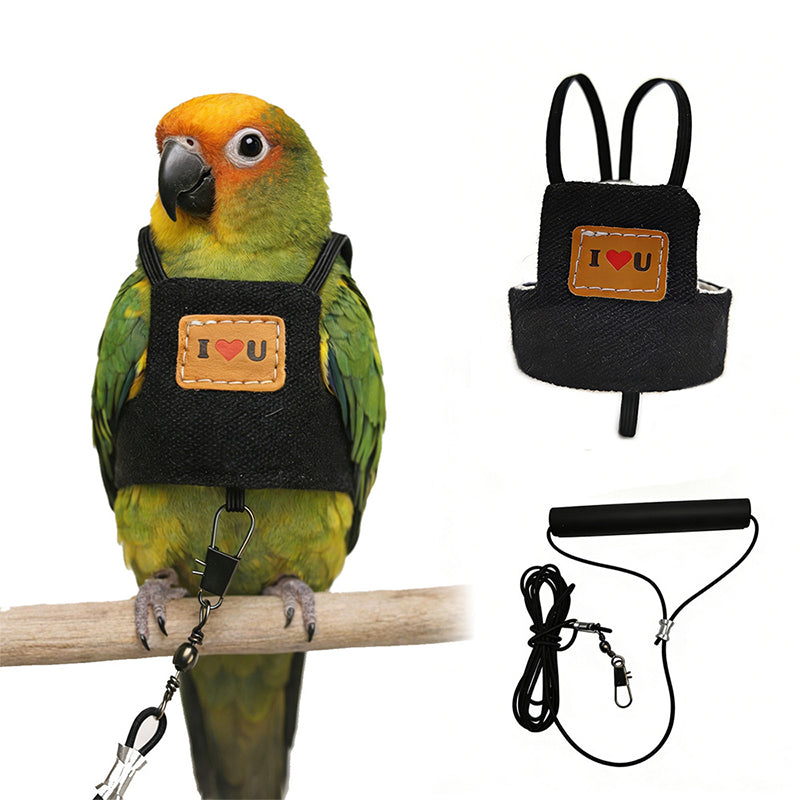 💖Breathable Pet Bird Harness Vest☁️