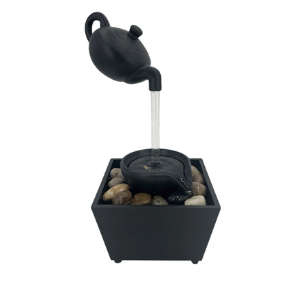 📢📢49% OFF !! ⏰Floating Illusion Teapot Water Fountain Decor
