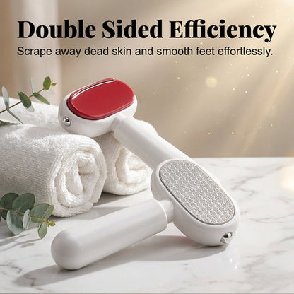 ⏰🔥 LAST DAY SALE 50% OFF 🏆 Double-Sided Foot Scraper – Easily Removes Calluses and Dead Skin ✨🦶