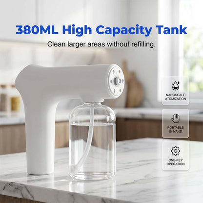 🥳2026 HOT SALE🥳💞50K+ SOLD!🚗🏠 49% OFF! Cordless Nano Spray Gun – Adjustable mist, no cord hassle. Perfect for disinfection & dusting. A cleaning essential! 🔫🌿
